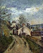 Paul Cezanne The House of Dr Gauchet in Auvers China oil painting reproduction